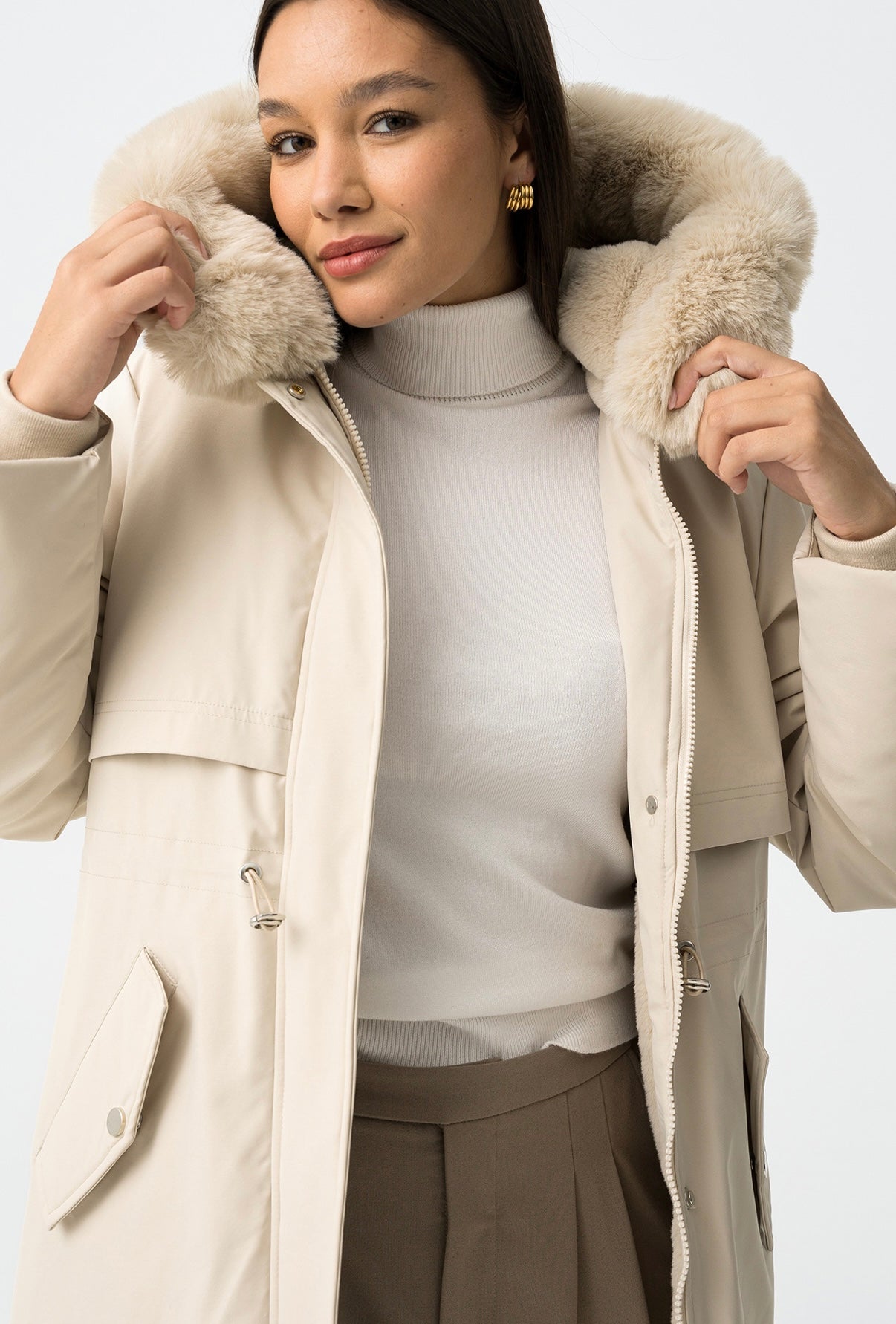 Parka Siren panna
