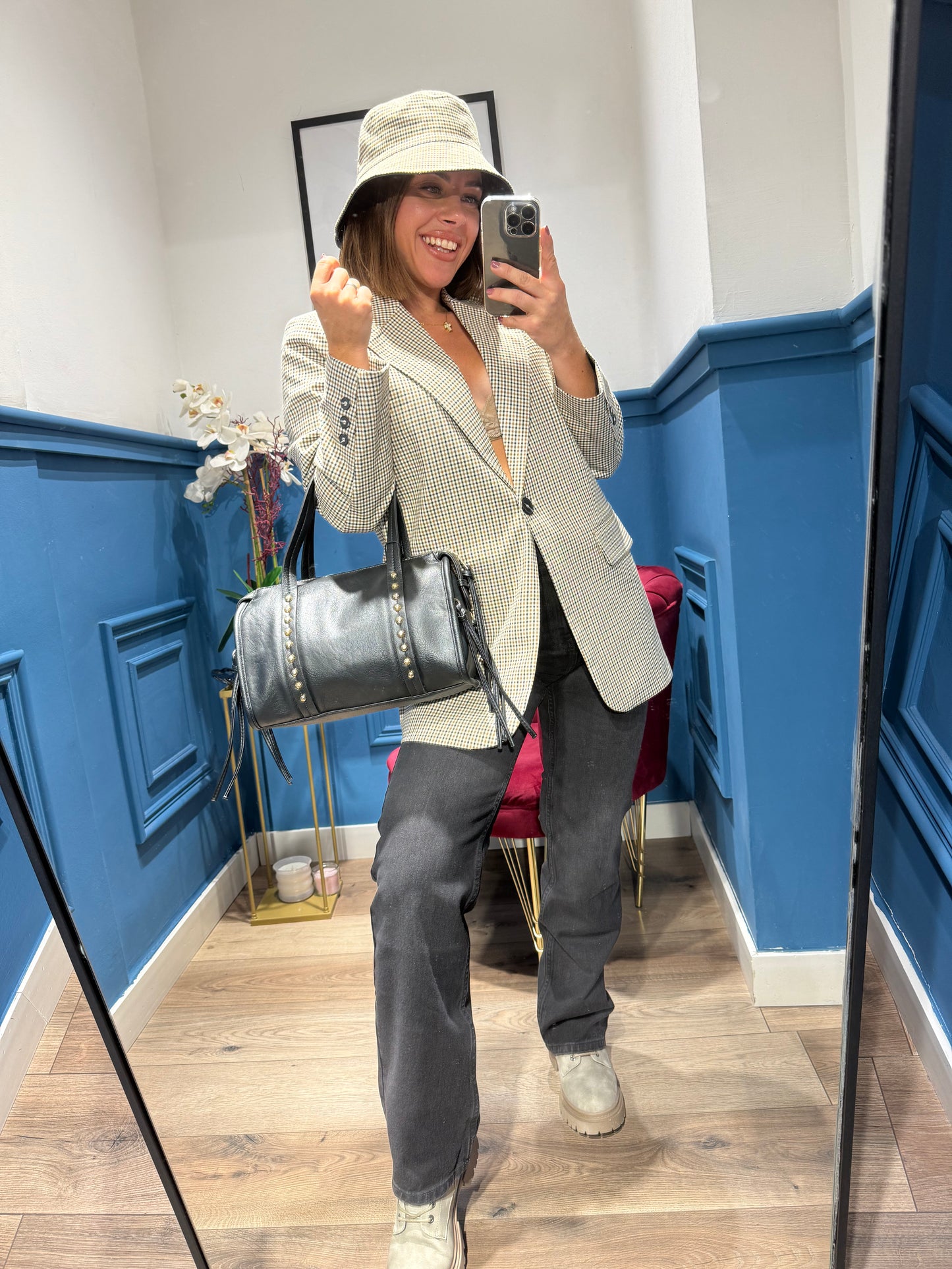 Relaxed fit blazer