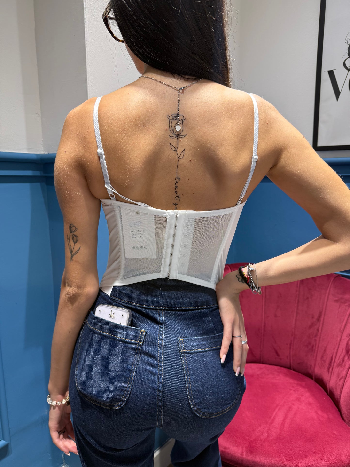 Corsetto pizzo