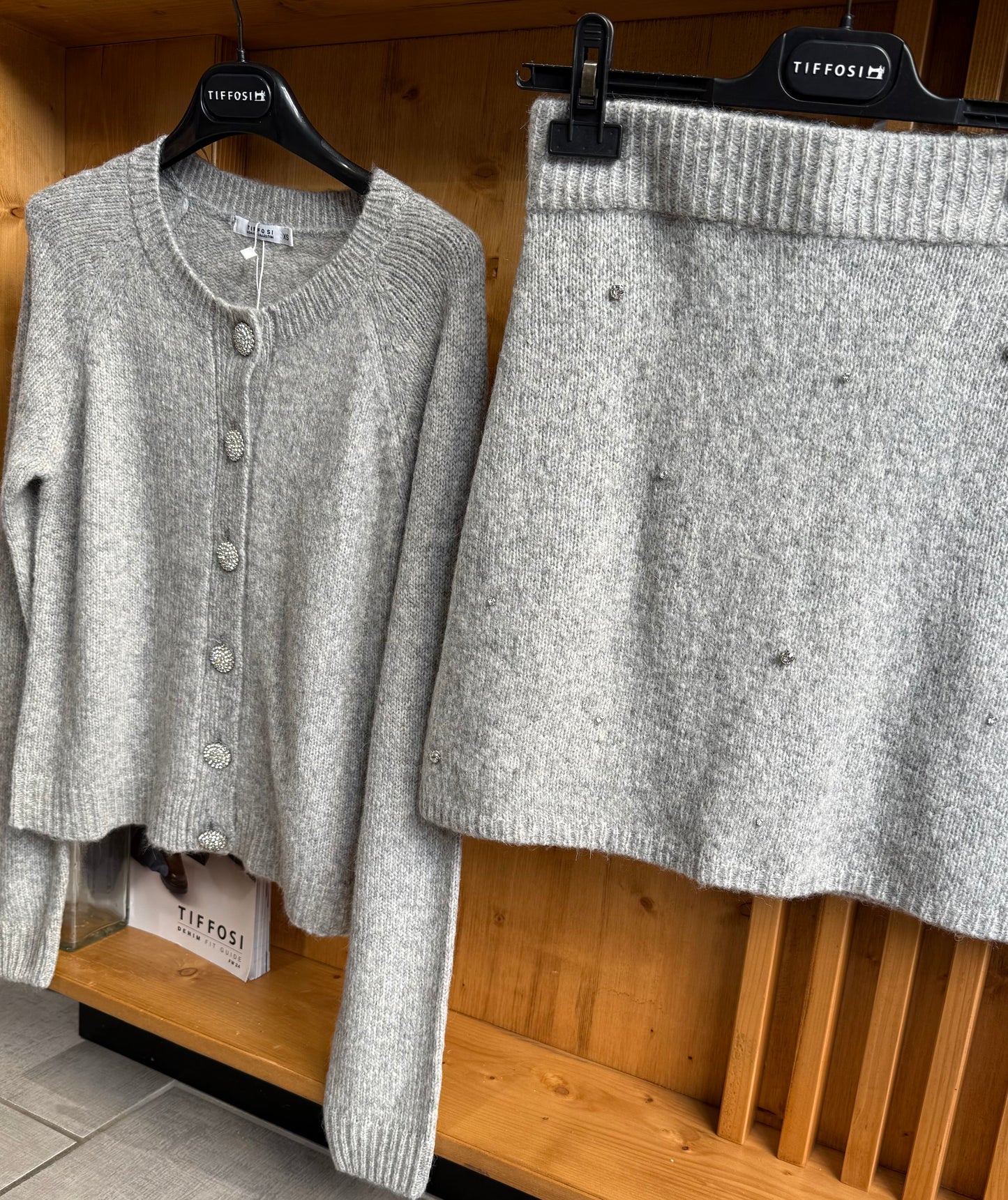 Coordinato in maglia Cimatolege