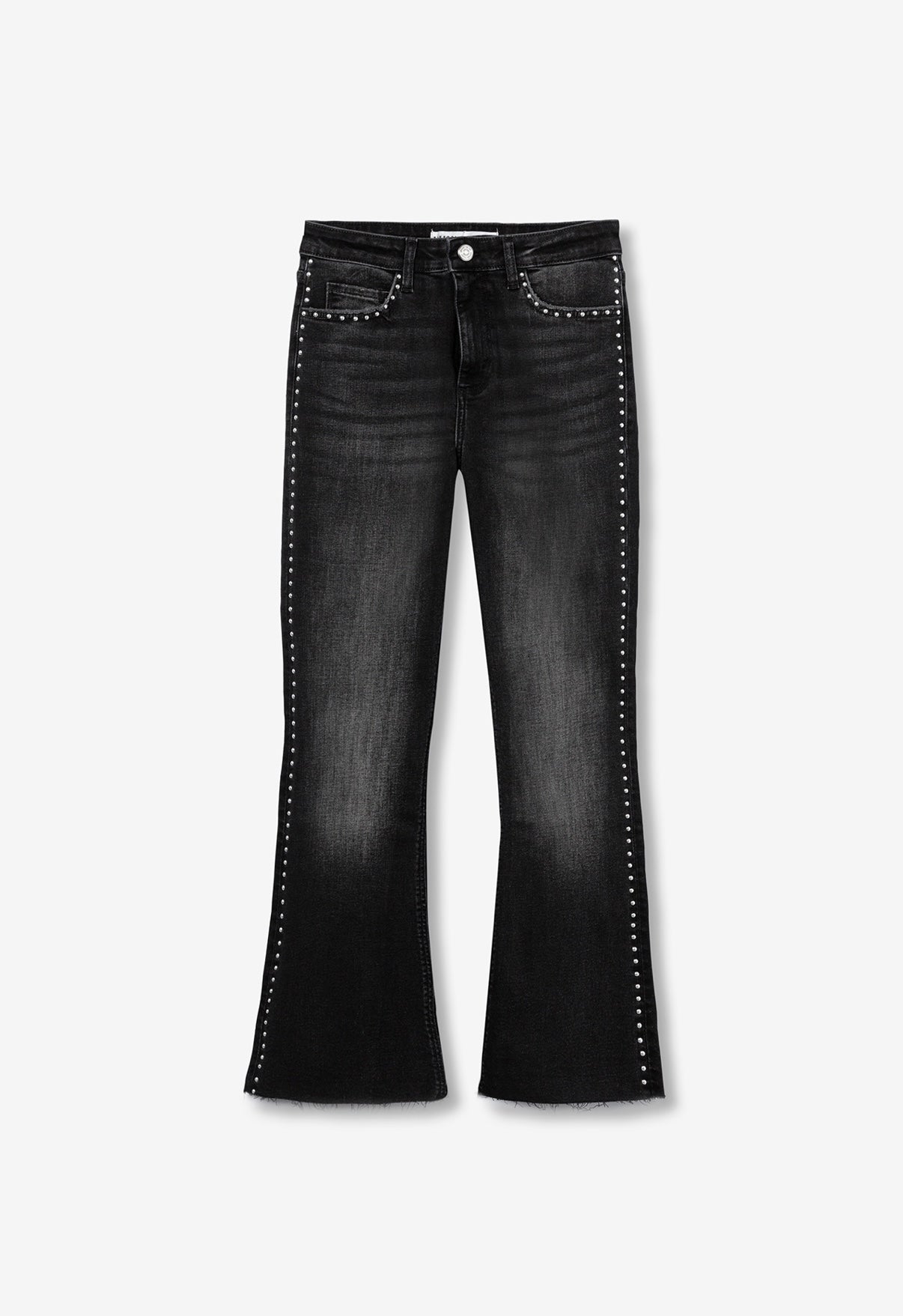 Jeans cropped flare