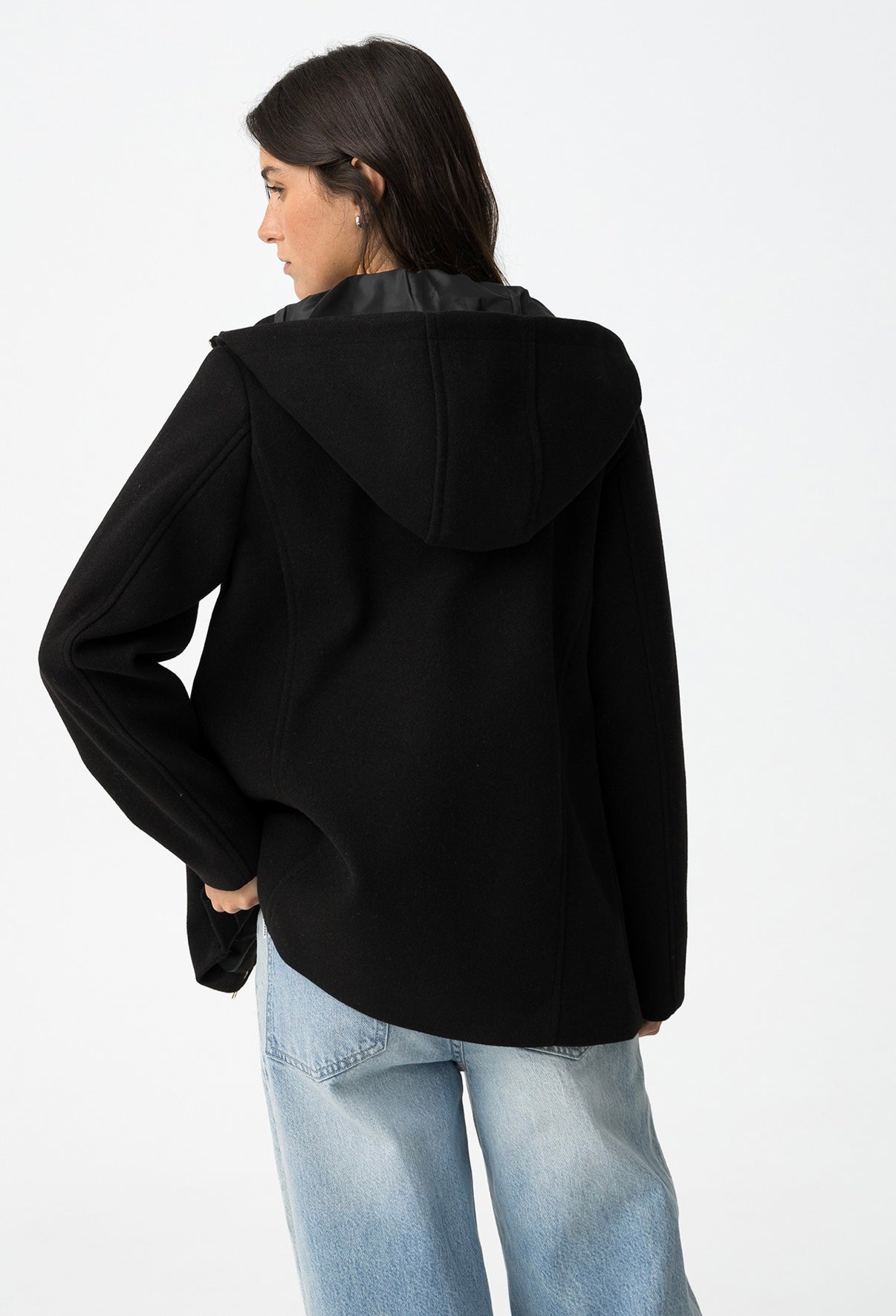 Cappotto corto nero