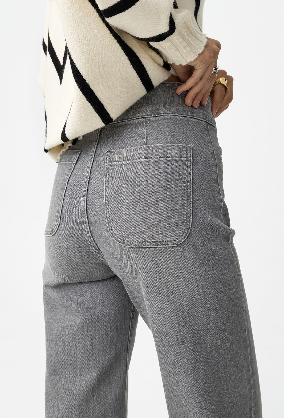 Jeans Olivia grigio