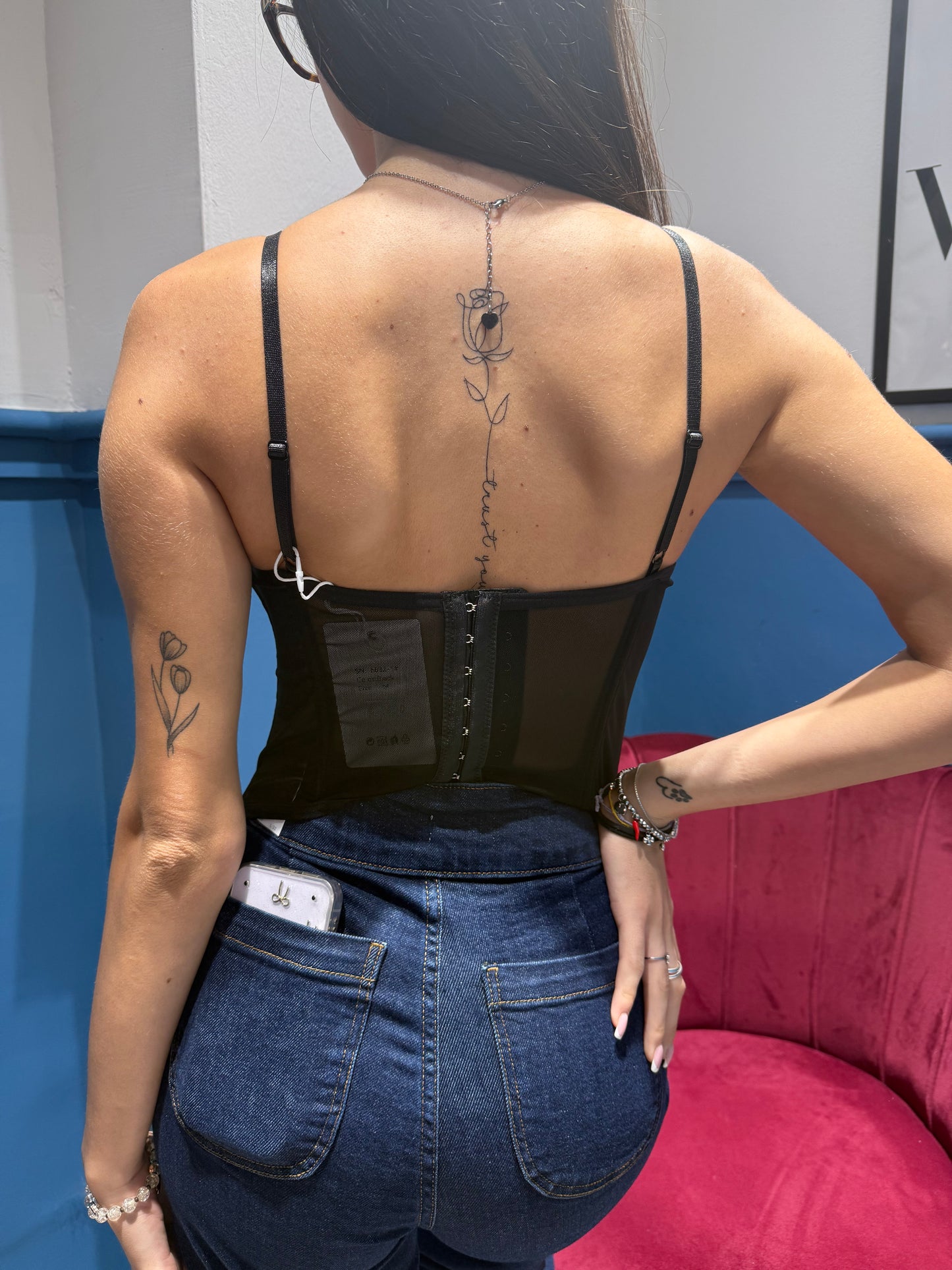 Corsetto pizzo