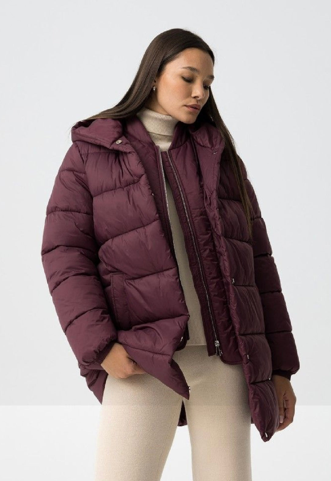 Bomber Ravina bordeaux