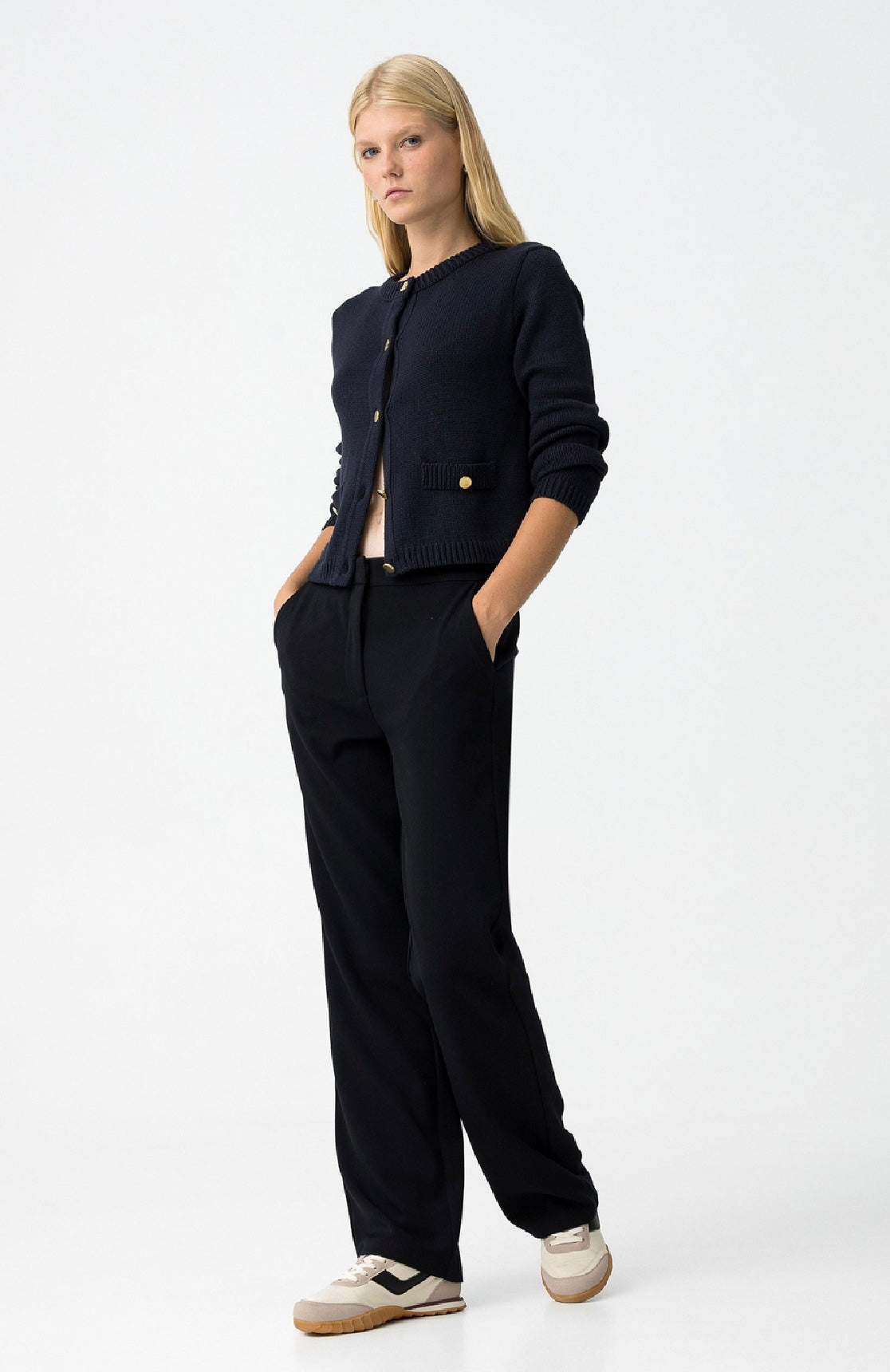 Pantaloni Viola
