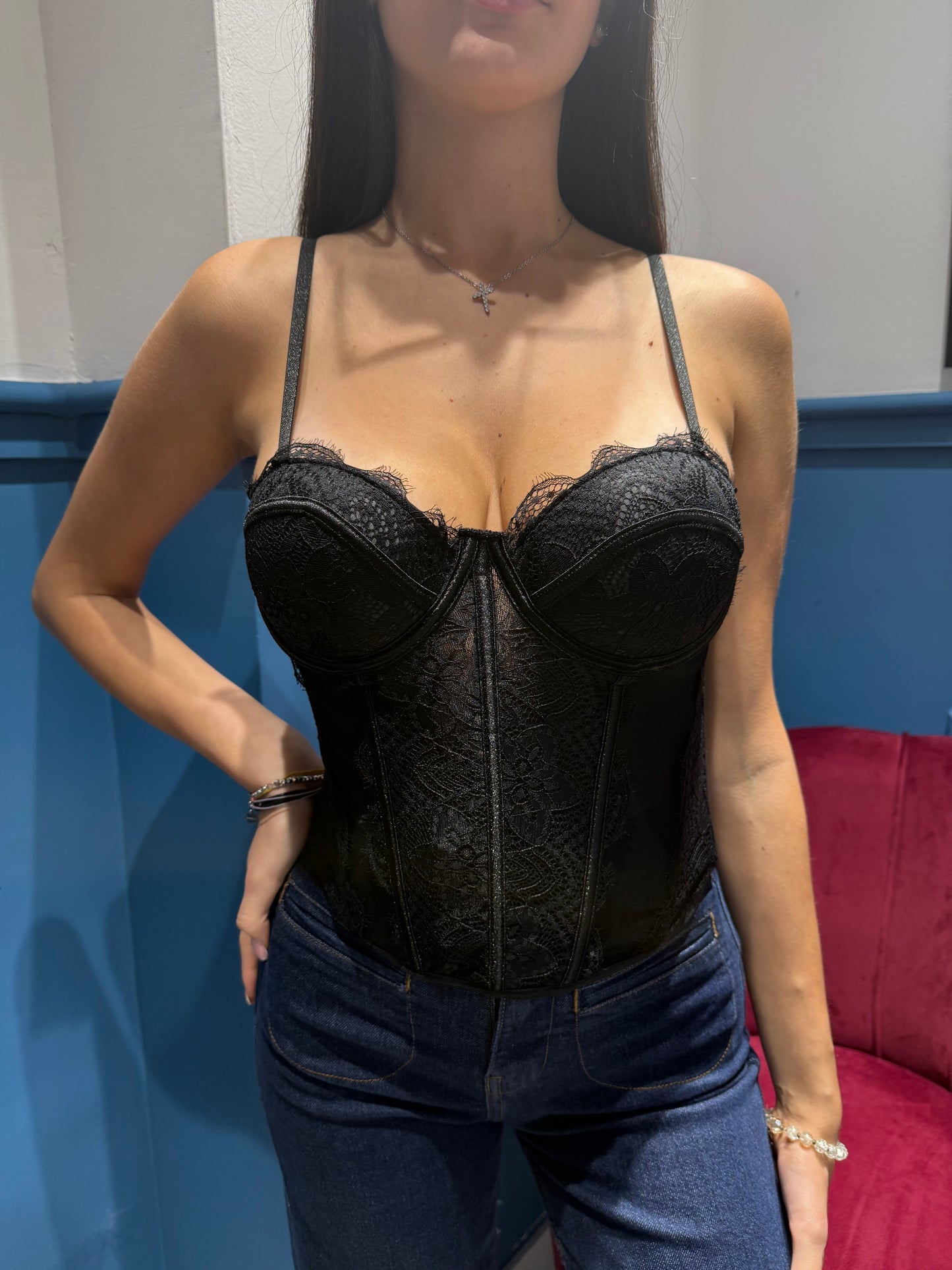 Corsetto pizzo
