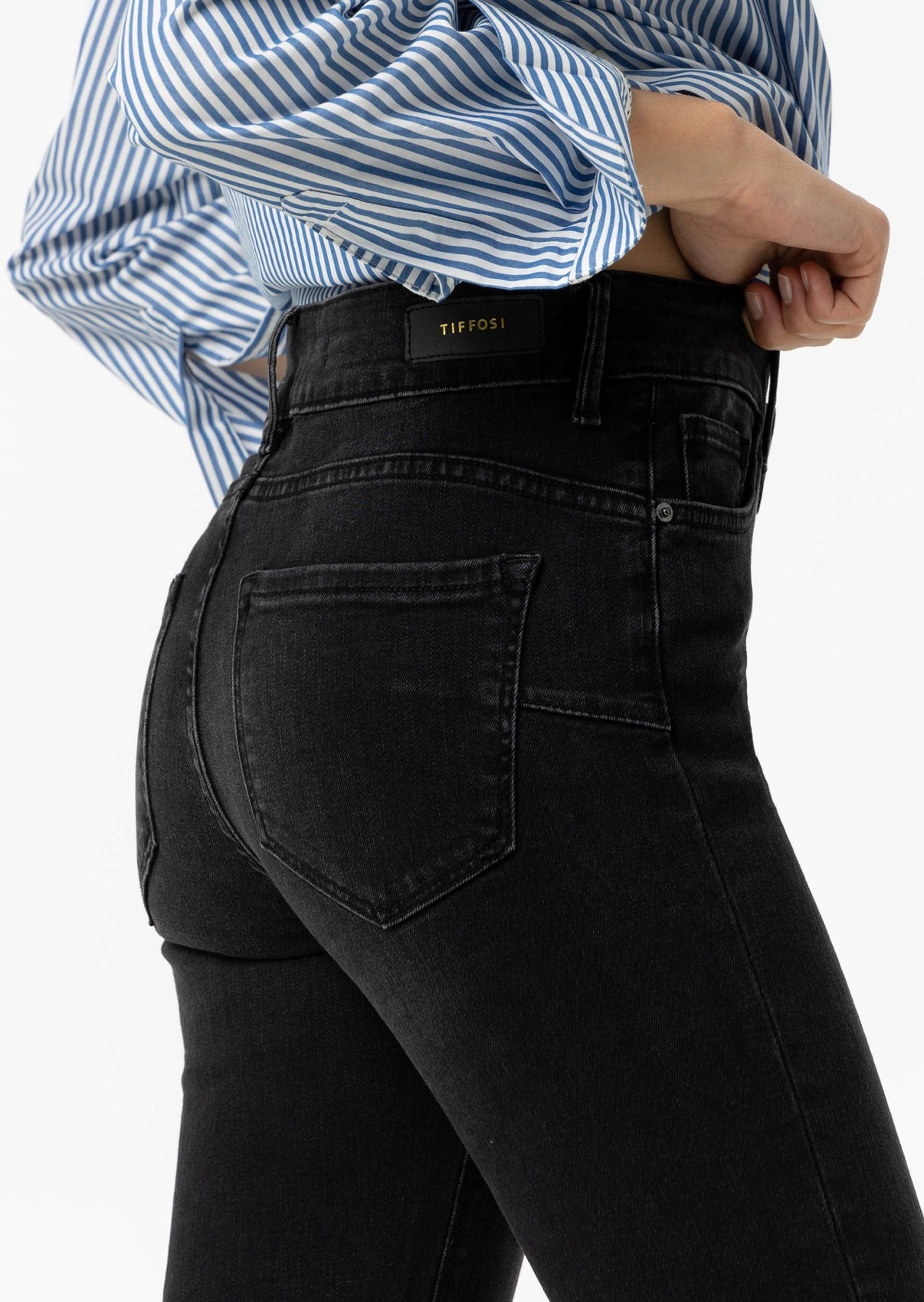 Bootcut jeans nero