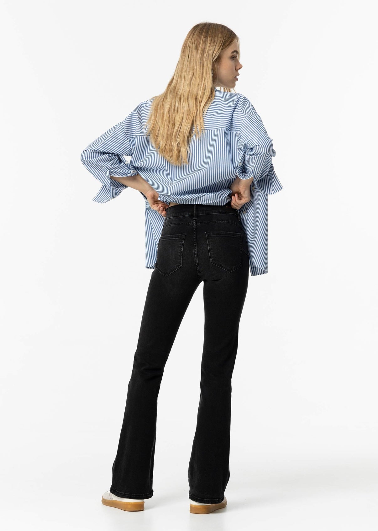Bootcut jeans nero