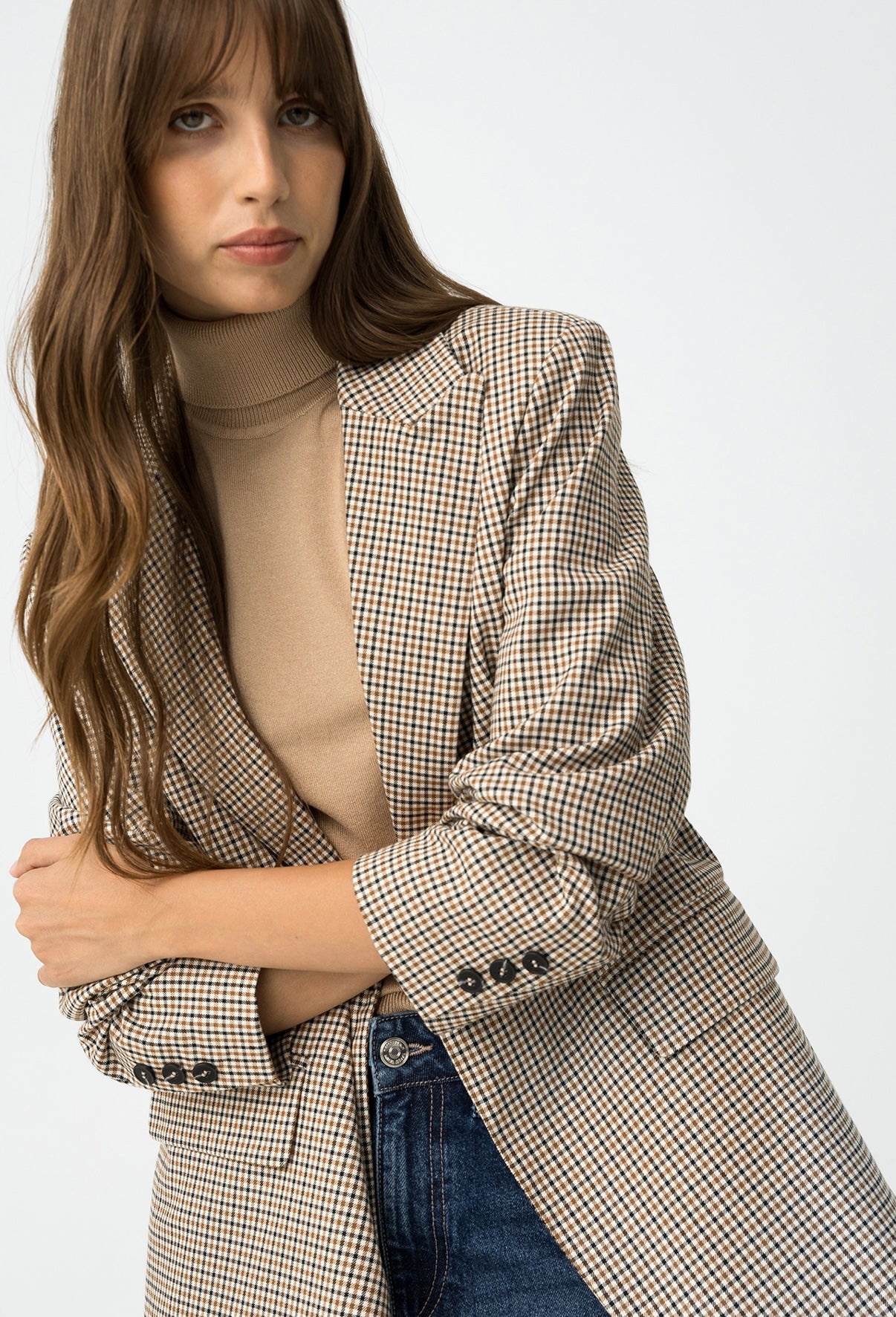 Relaxed fit blazer