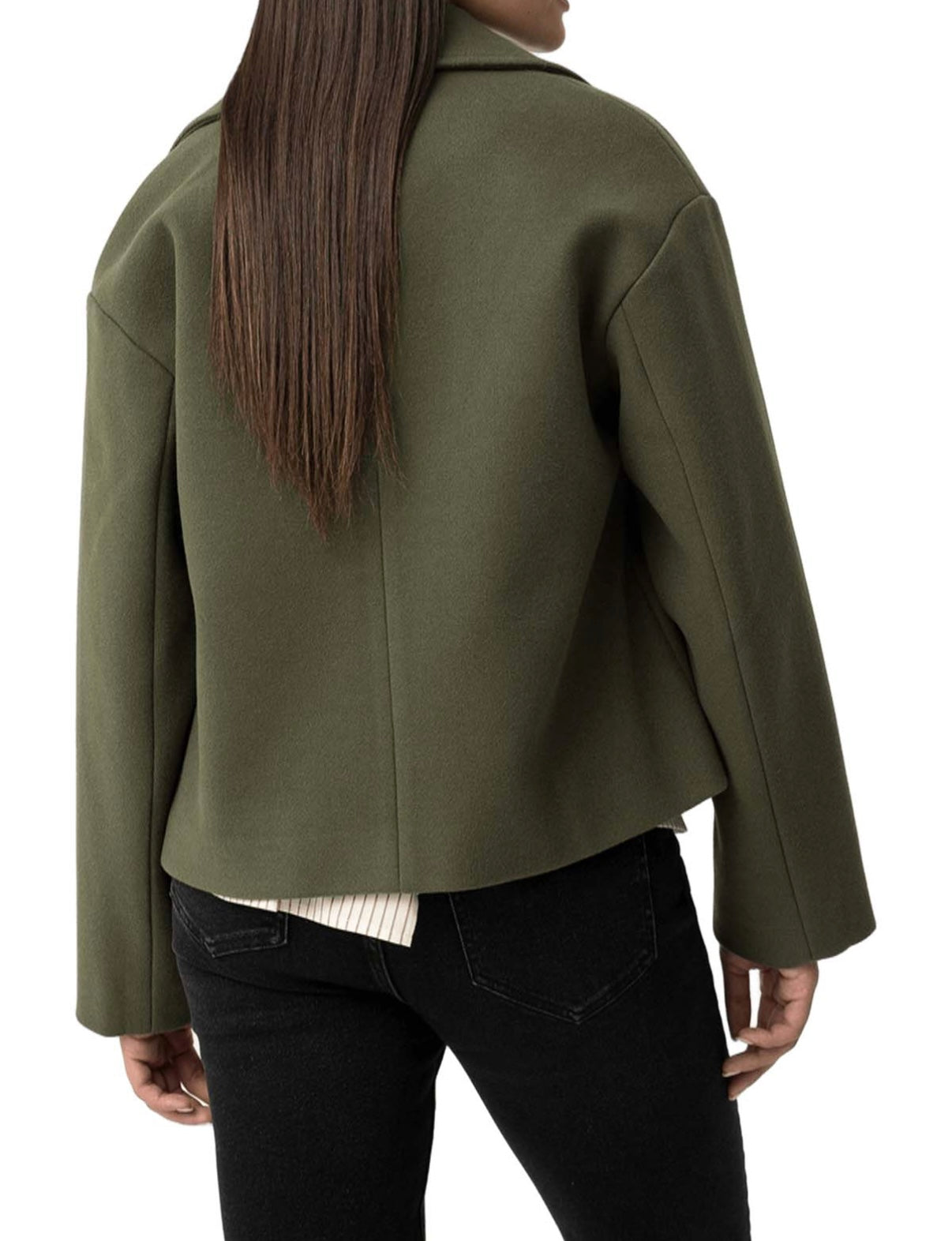 Cappottino corto verde