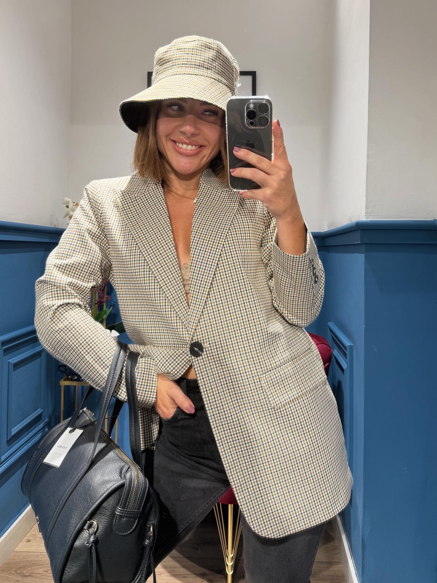 Relaxed fit blazer