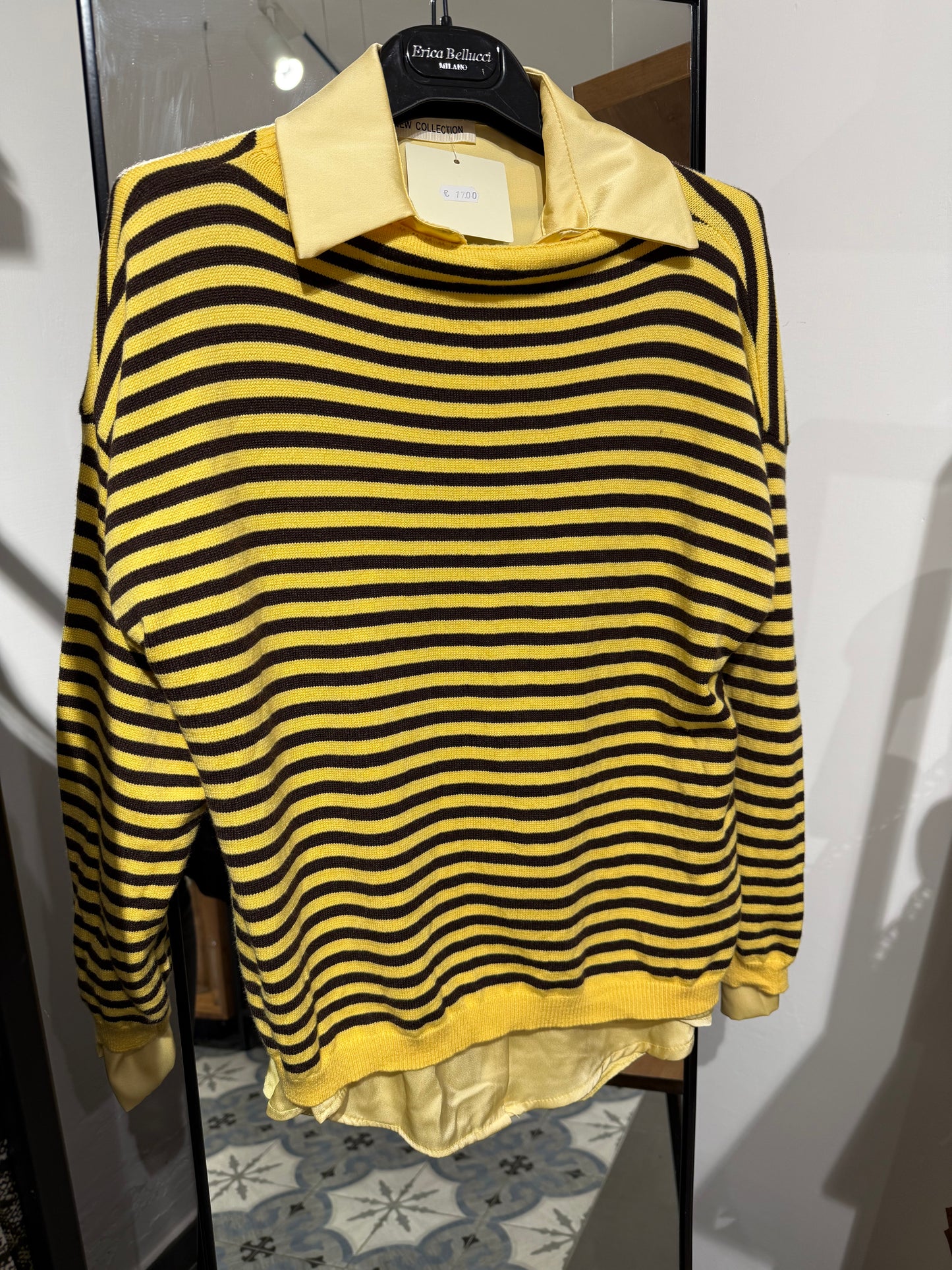 Maglioni righe vari colori