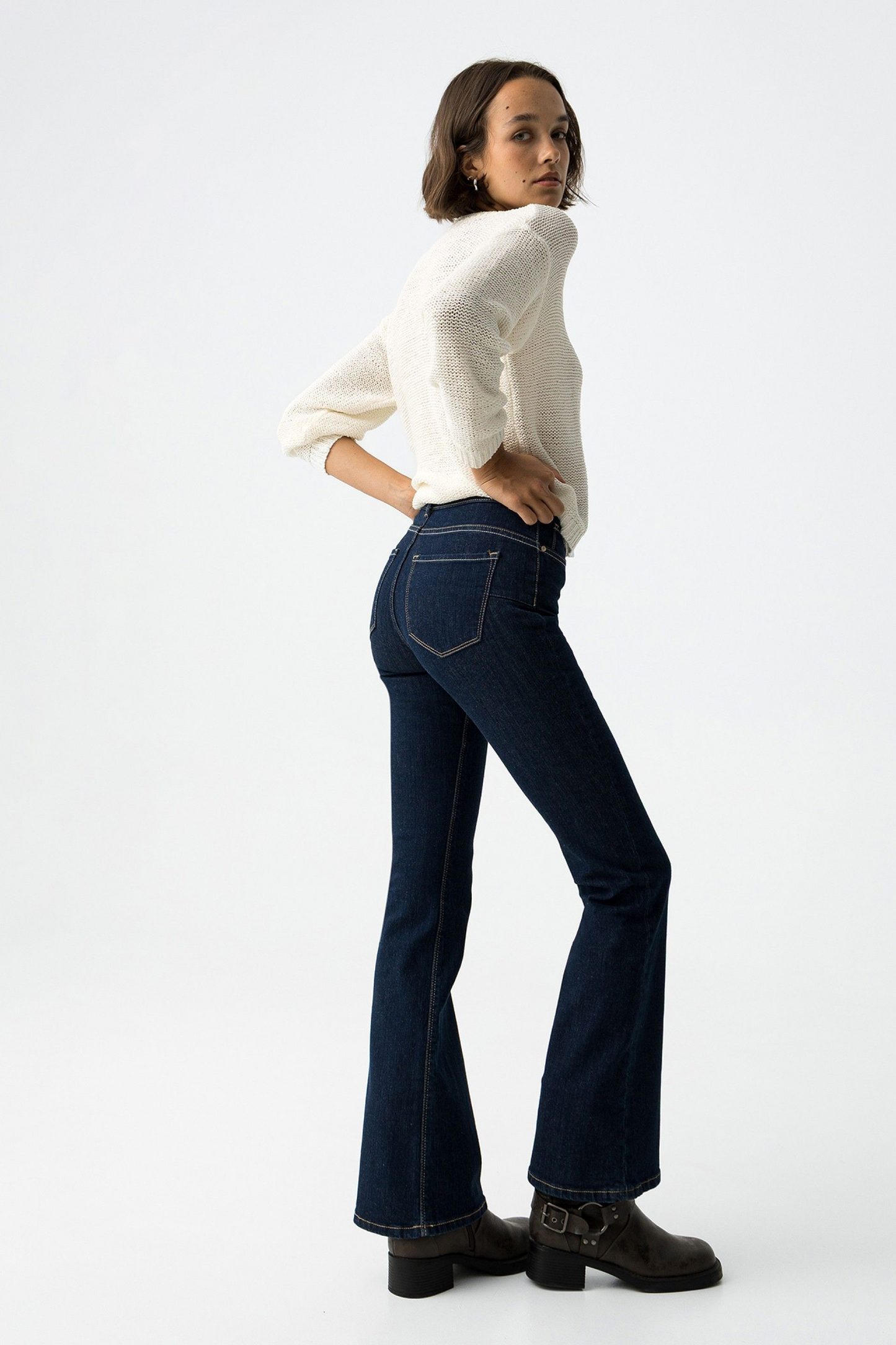 Jeans Bootcut dark blu