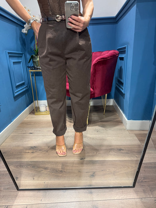 Pantaloni choco
