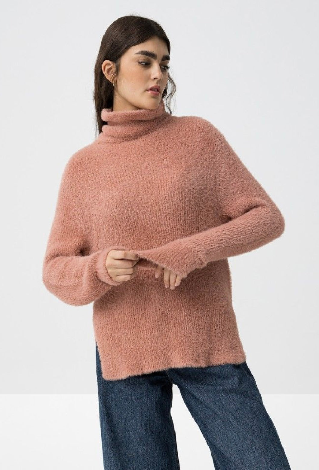 Pullover Persephone rosa