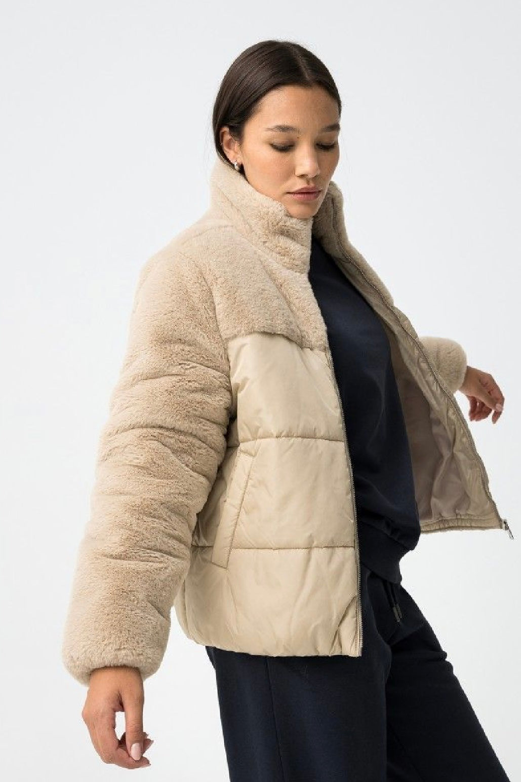 Giubbino con pelliccia Popperes