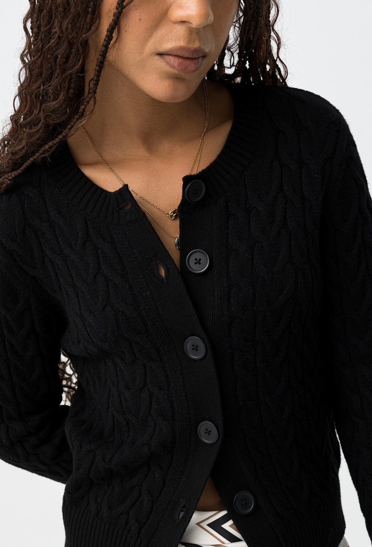 Cardigan Limnoria nero