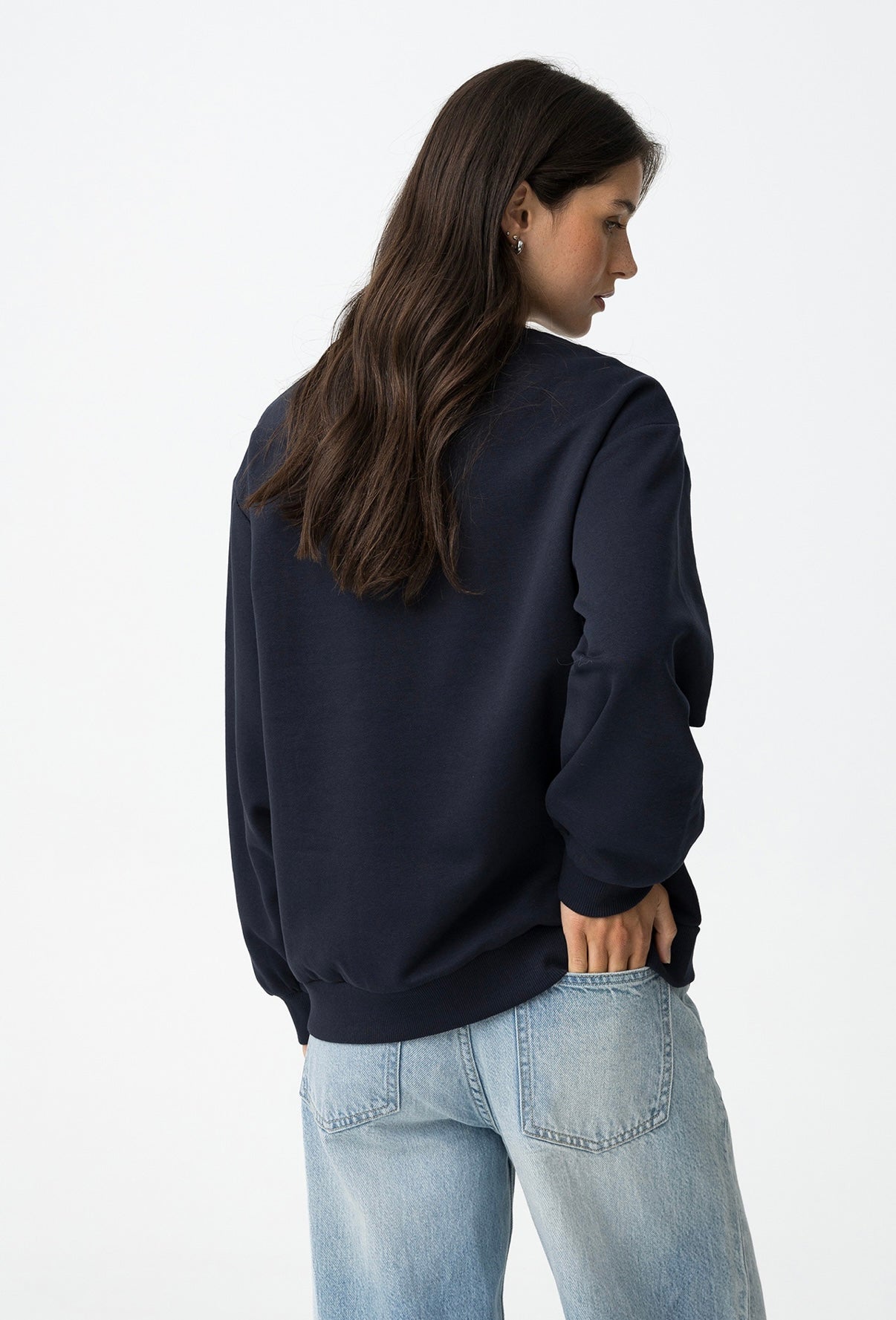 Felpa Oceanic blu