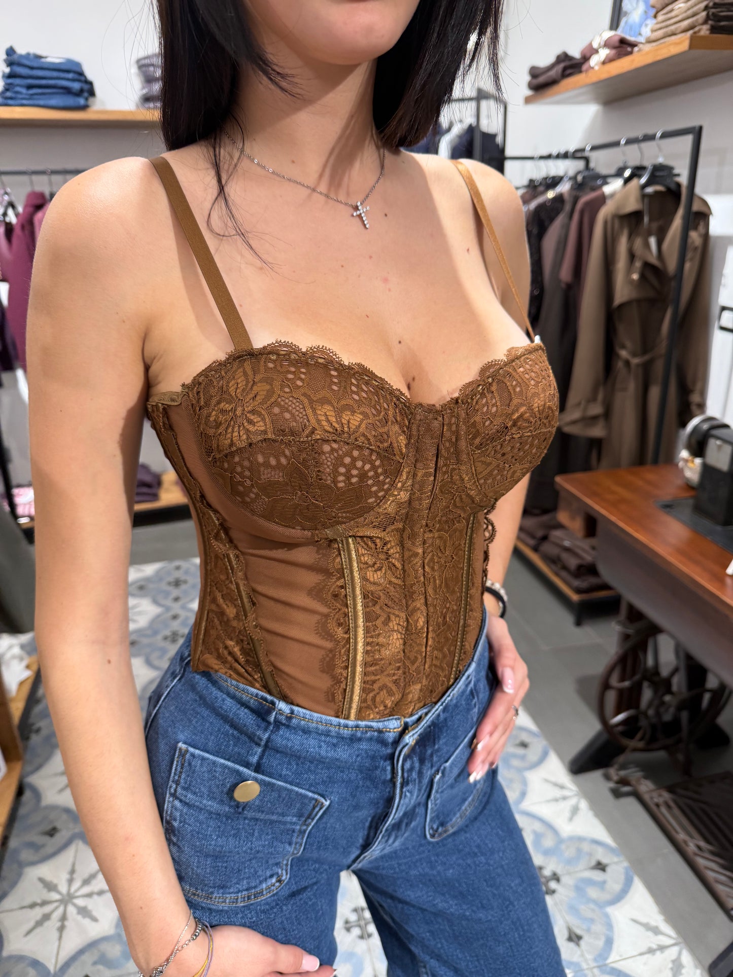 Corsetto laccetto dietro