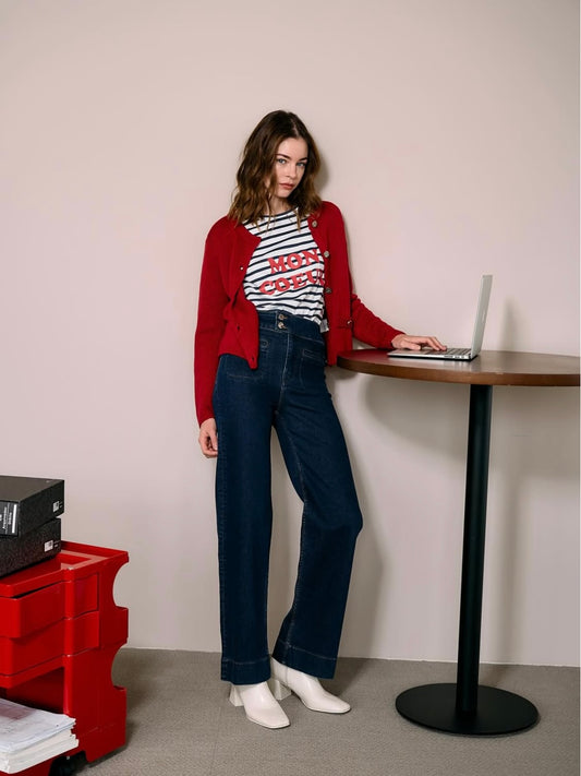 Jeans Olivia blu