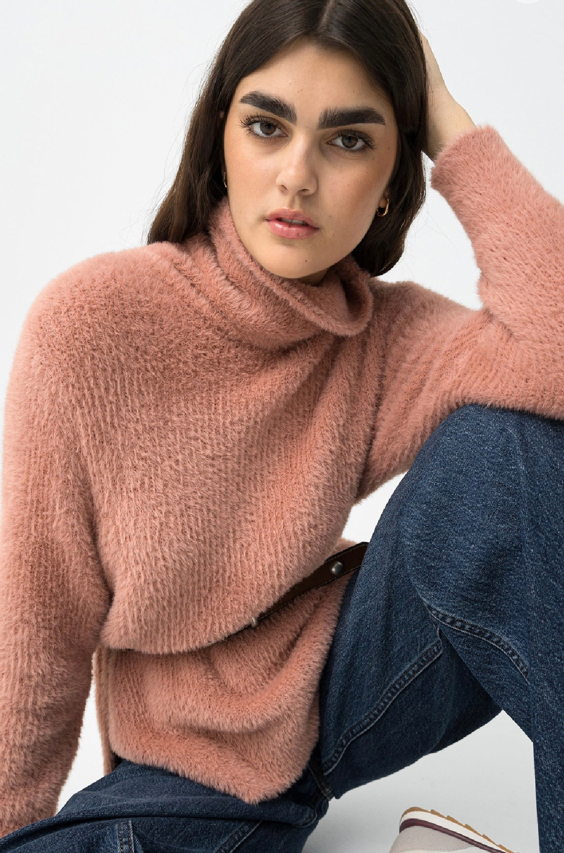 Pullover Persephone rosa