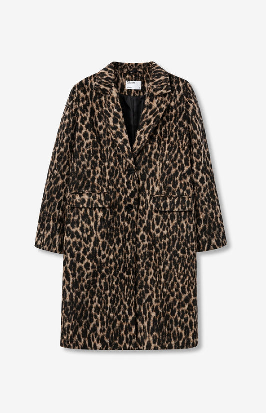 Cappotto leopardato Burga