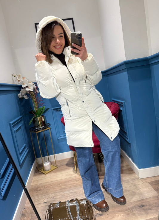 Giubbotto Crank bianco