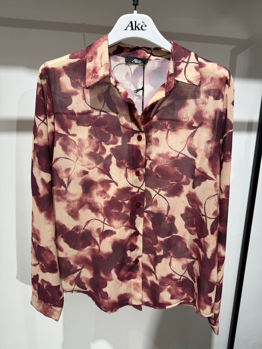 Camicia peonie