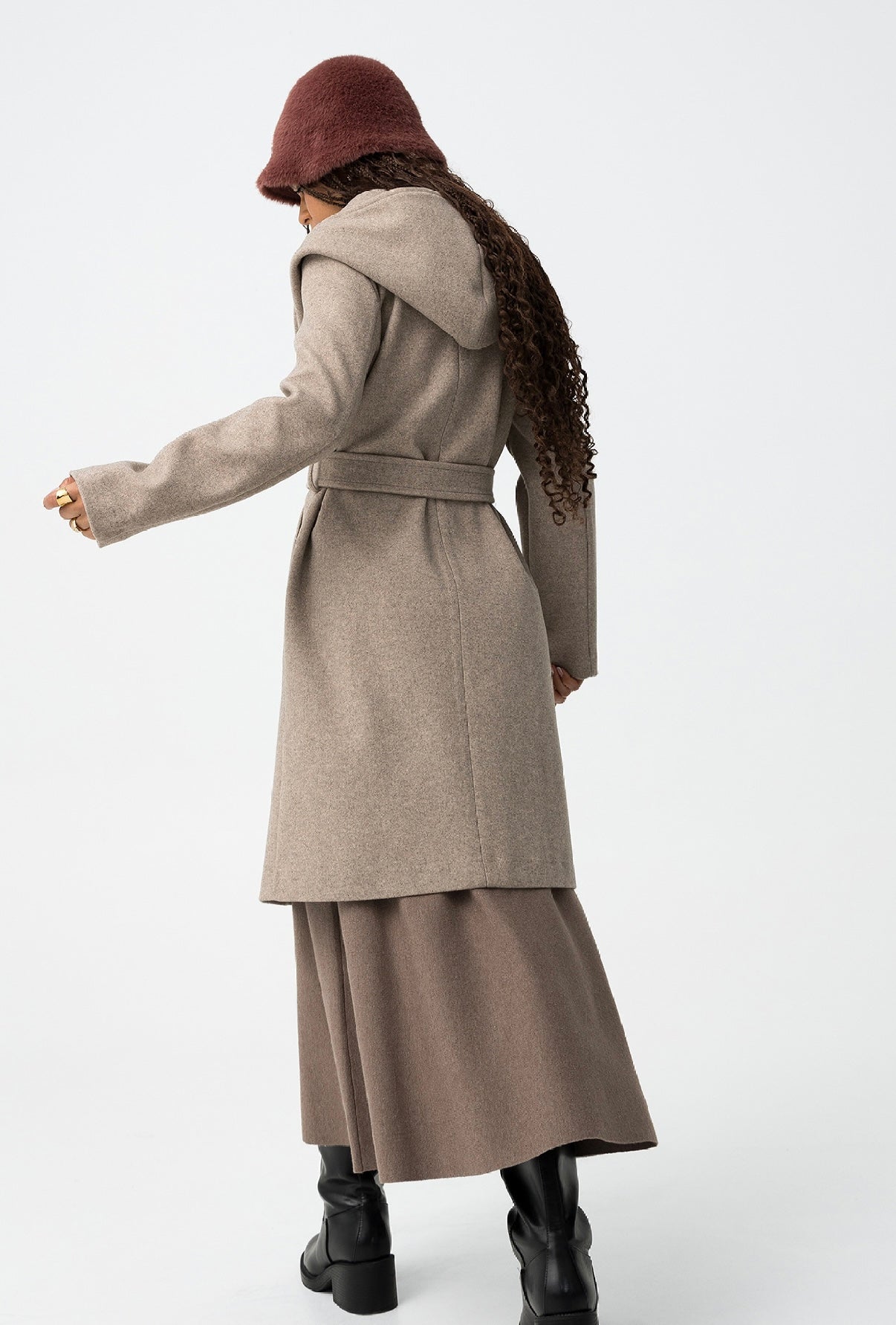 Cappotto Collusion sabbia