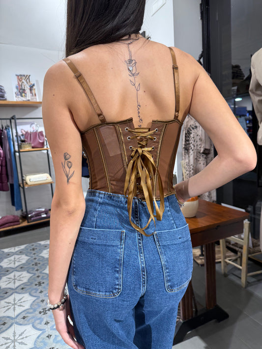 Corsetto laccetto dietro